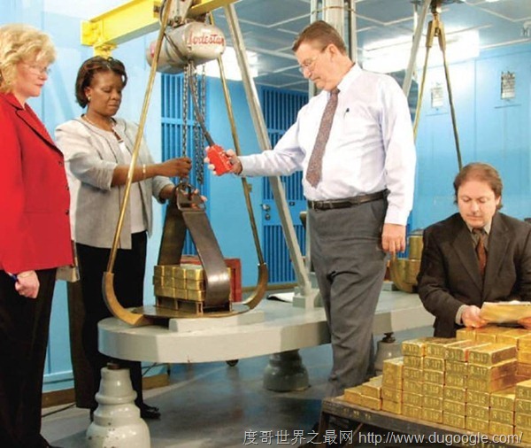 世界上最大的金庫 儲備世界三分之一的黃金高達1.3萬噸